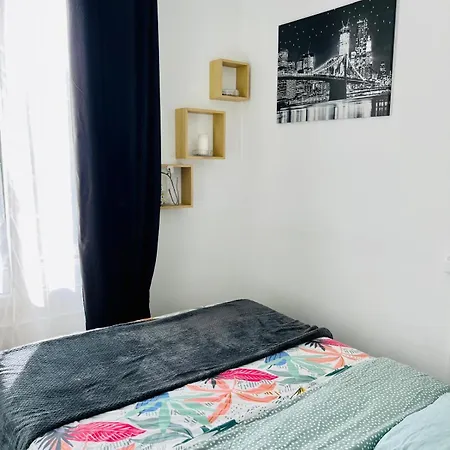 Apartament La Perle Havraise - Spacieux - Proche De La Gare Hawr