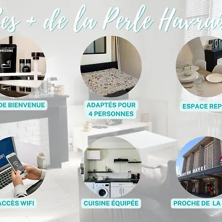 Appartement La Perle Havraise - Spacieux - Proche De La Gare